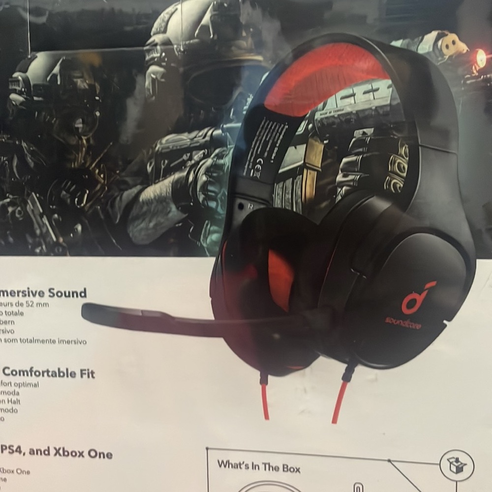 Anker Soundcore Strike 1 gaming headset NEW SEALED
